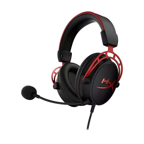 HyperX Cloud Alpha - Cascos de Gaming con cable trenzado extraíble, compatibles con PS4 y Xbox One