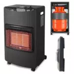 JUPPLIES Estufa de Gas Butano Plegable 4200 W con Triple Sistema de Seguridad