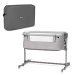Kinderkraft Cuna Colecho 2 en 1 NESTE UP Ajustable y Plegable con Accesorios