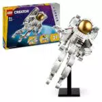 LEGO Creator 3 en 1 Astronauta Espacial, Regalo Ideal para Niños de 9 Años