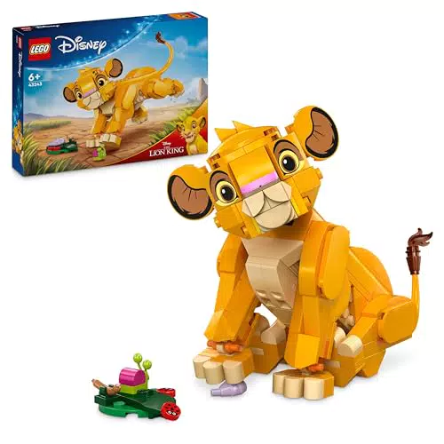 Lego Disney El Rey León: Simba Cachorro Juguete de Construcción para Niños