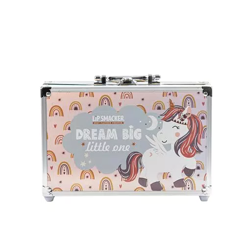 Lip Smacker Beauty Train Case: Set de Regalo para Niñas con Brillos y Sombras