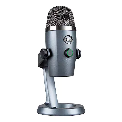 Logitech Blue Yeti Nano - Micrófono de condensador USB para Grabación y Streaming