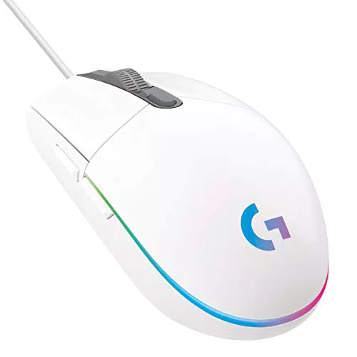 Logitech G203 LIGHTSYNC Ratón USB Gaming con Iluminación RGB Personalizable