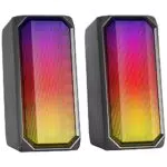 Mars Gaming MSRGB Altavoz Bluetooth Potente 15W con RGB y 2 Drivers Activos