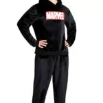 Pijama de Invierno Marvel para Hombre con Forro Polar