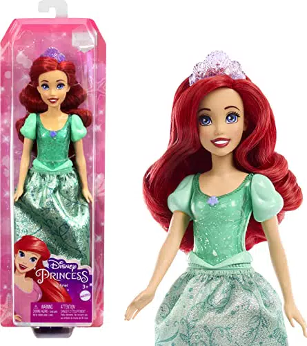 Mattel Muñeca Princesa Ariel - Juguete de La Sirenita para +3 años (HLW10)
