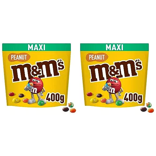 M&M's Peanuts Snack de Cacahuete y Chocolate con Leche