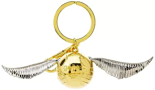 Harry Potter Llavero Snitch Dorada - Accesorio Mágico para Fans