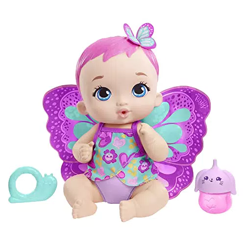 My Garden Baby Conejito Dientes Limpios Lavanda Muñeco de juguete con cepillo de dientes y accesorios