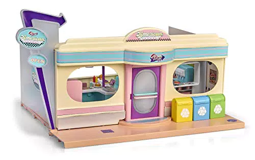 Famosa Mymy City - Restaurante de Juguete American Diner con Luz y Sonido