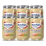 Nutribén Potitos de Pollo con Guisantes y Zanahoria desde los 6 Meses