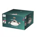 Philips Atlas Ventilador de Techo con Luz LED y Control Remoto, Motor DC 35W