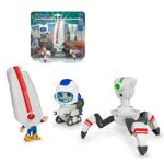 Pinypon Action - Pack de Robots Espaciales y Astronauta para Niños a Partir de 4 Años