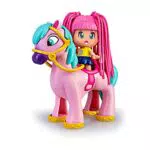Pinypon Pony Melena al Viento - Muñeco con Pelo Estirable para Niños y Niñas
