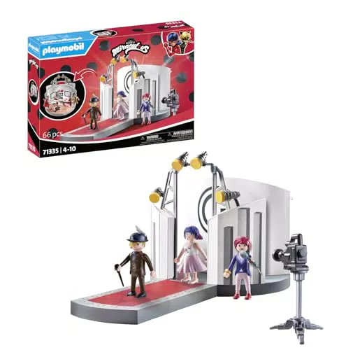 PLAYMOBIL Miraculous: Desfile de Moda en París con Marinette y Adrien