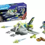 PLAYMOBIL Misión Espacio Dron y Jet Bag - Juguetes para niños a partir de 4 años