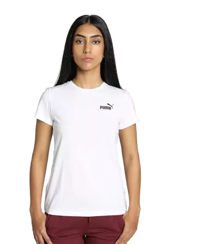 PUMA ESS Small Logo Tee - Camiseta para Mujer