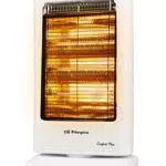 Orbegozo Radiador Halógeno BP 0303 1200 W - Calor Eficiente y Rápido