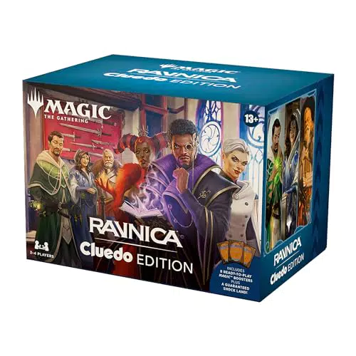 Magic: The Gathering - Cluedo Ravnica: Juego de cartas de investigación para 3-4 jugadores