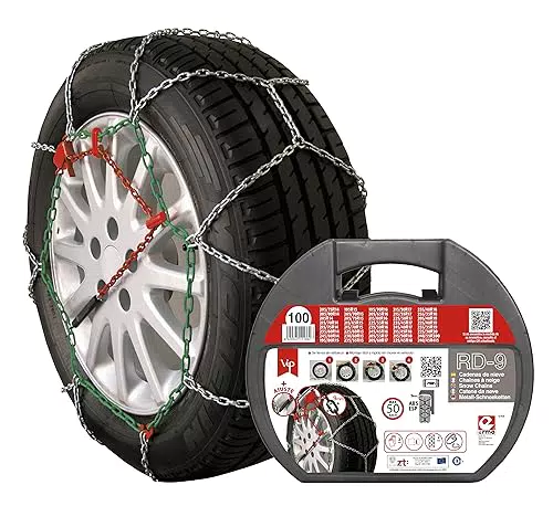 RD9 Cadenas de nieve metálicas modelo RD9 para vehículos