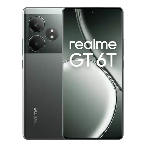 realme GT 6T 5G - Teléfono Móvil 8+256 GB, Snapdragon 7+ y Cámara de 50 MP