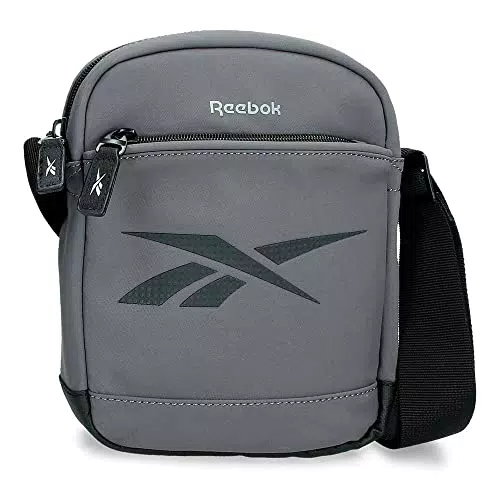 Reebok Newport Bolsa de Mensajero para Hombre - Bandolera Mediana