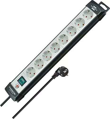 Regteta Premium-Line Regleta 8 Tomas H05VV-F 3G1,5 5m
