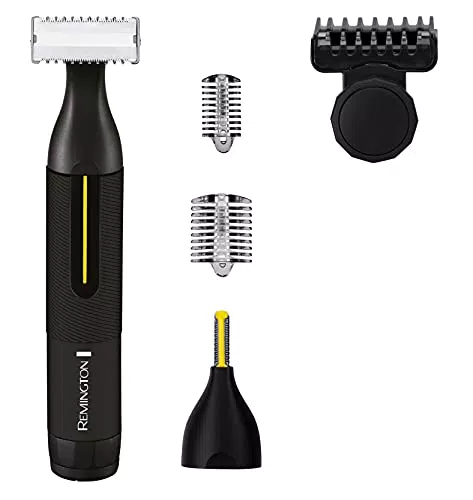Remington Recortadora de Barba Omniblade, Afeitadora para Cara y Cuerpo