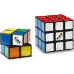 Rubik's Pack Duo Cubo Mágico 3x3 y Mini 2x2 - Juego de Rompecabezas para Niños