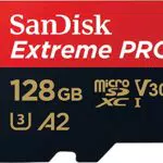 SanDisk Extreme PRO 128GB tarjeta microSDXC + adaptador SD + RescuePro Deluxe