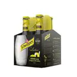 Schweppes Tónica con toque de Lima - Bebida Refrescante en Vidrio