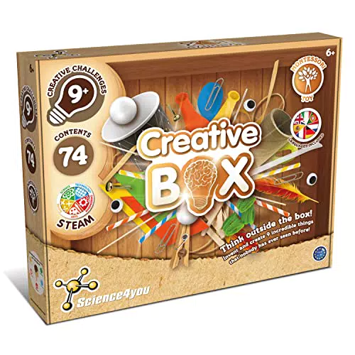 Science4you Caja Creativa - Kit de Manualidades Educativo para Niños 6+ Años