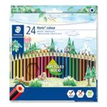 Staedtler 185 C24 - Lápices de colores para dibujo y manualidades