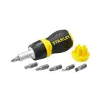 Stanley Destornillador con carraca bimaterial y cabeza magnética 0-66-358