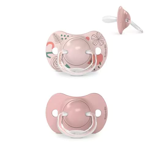 Suavinex Chupetes con Tetina Fisiológica de Silicona SX Pro para Bebés 6-18 Meses