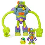 Superthings Superbot Trasher - Robot articulado Villano con brazos moldeables