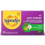 Supradyn Anti Stress con Rhodiola y Bacopa - Suplemento Natural para la Concentración