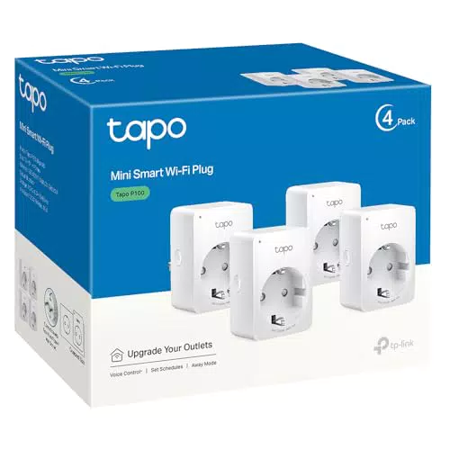 TP-Link Tapo P110 - Mini Enchufe Inteligente Wi-Fi, Programar el Encendido/Apagado