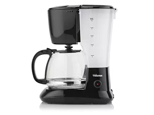 Tristar CM-1245 Cafetera de 1,25 litros con elemento antigoteo