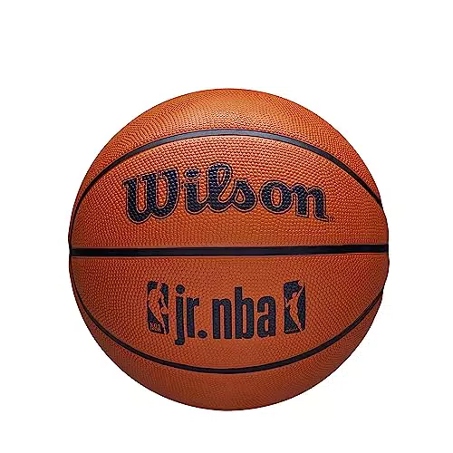 Wilson Pelota de Baloncesto Jr. NBA DRV Plus para Uso Interior y Exterior
