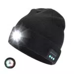 Achort Gorro LED Bluetooth Recargable para Correr con Música y Llamadas