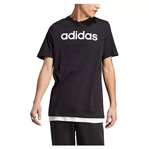 Camiseta adidas Essentials con Logo Bordado - Hombre
