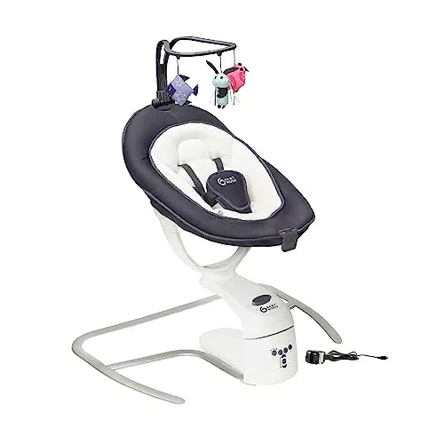 Babymoov Swoon Motion - Cuna oscilante con asiento ergonómico ajustable