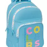 Benetton Mochila Escolar Infantil, Cómoda y Versátil para Niños de Todas las Edades