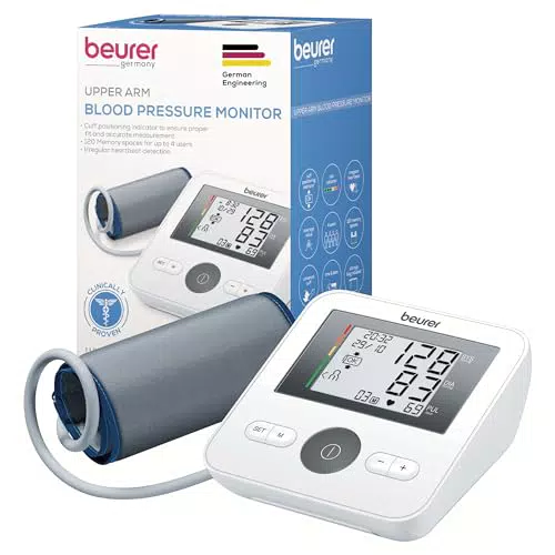 Beurer BM 54 Tensiómetro de brazo, tensiómetro digital con pantalla XL