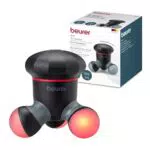Beurer MG 18 - Masajeador eléctrico de mano con vibraciones y luz LED