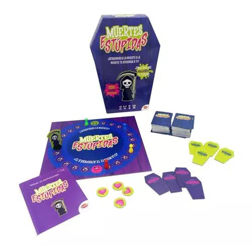 Bizak Juego Muertes Estúpidas - Humor Negro para Familia y Amigos
