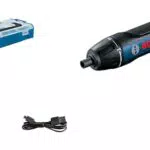 Bosch Professional GO - Atornillador a batería 3,6V con L-BOXX Mini