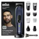 Braun MGK7410 - Recortadora de Barba 10 en 1 para Hombre y Depilación Masculina